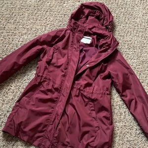 A new day rain coat